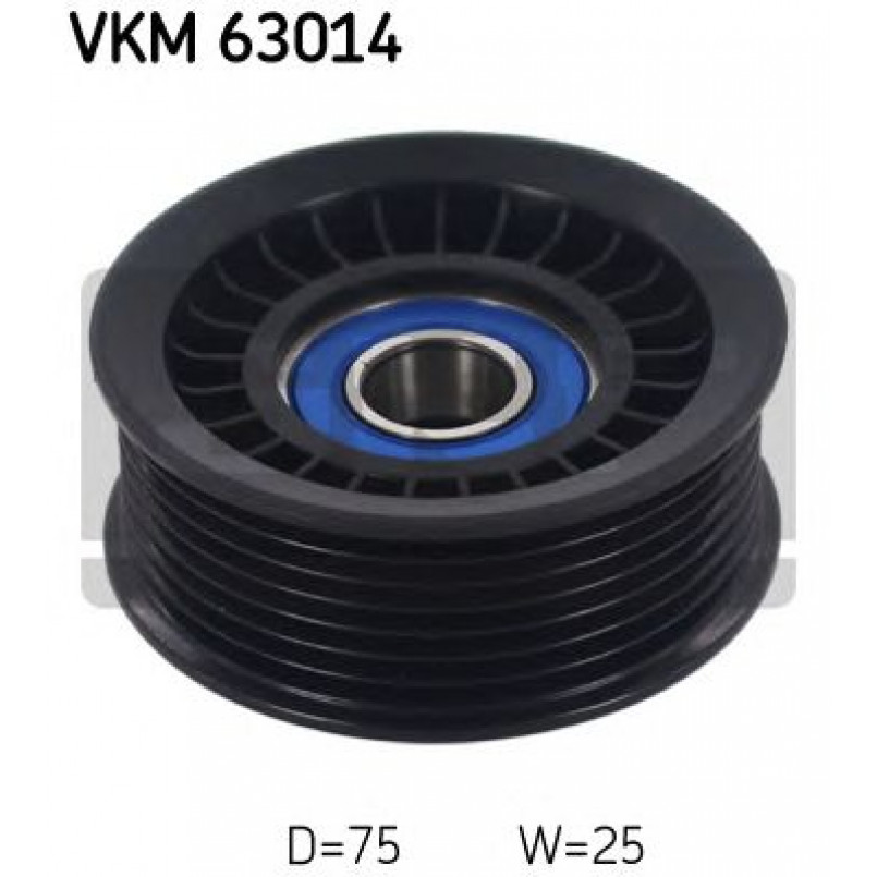 VKM 63014 SKF Ролик модуля натягувача ременя
